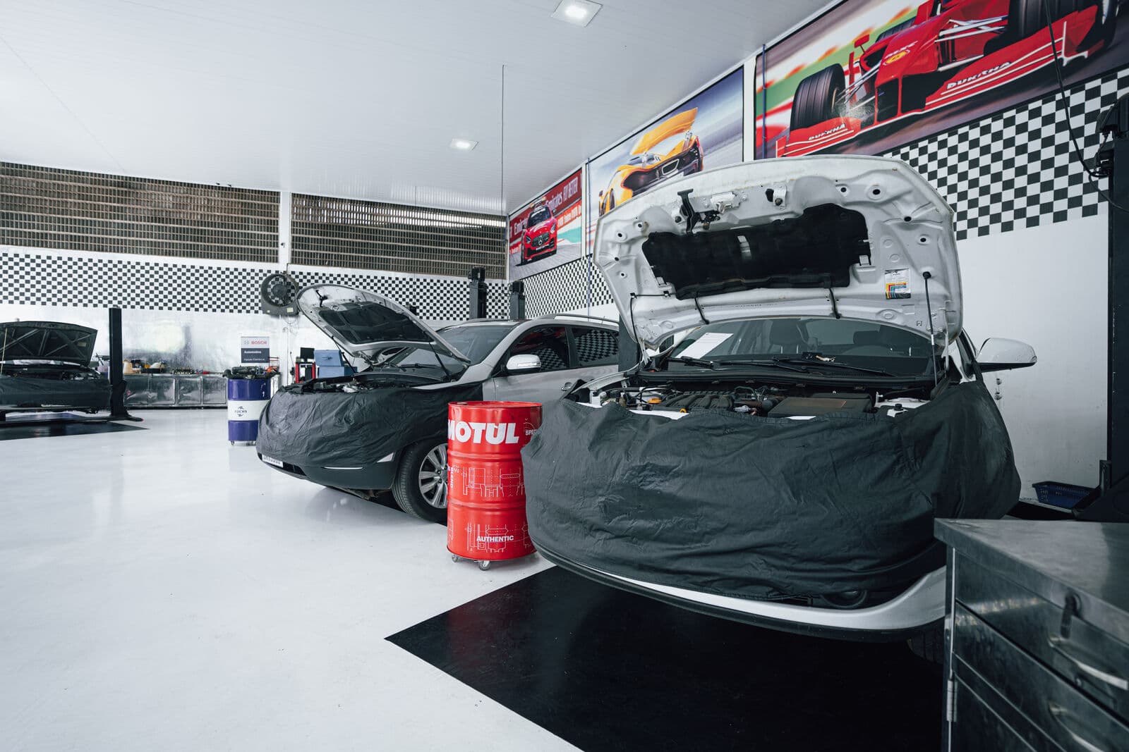 Carros atendidos na unidade Águas Claras da Nacional Auto Center