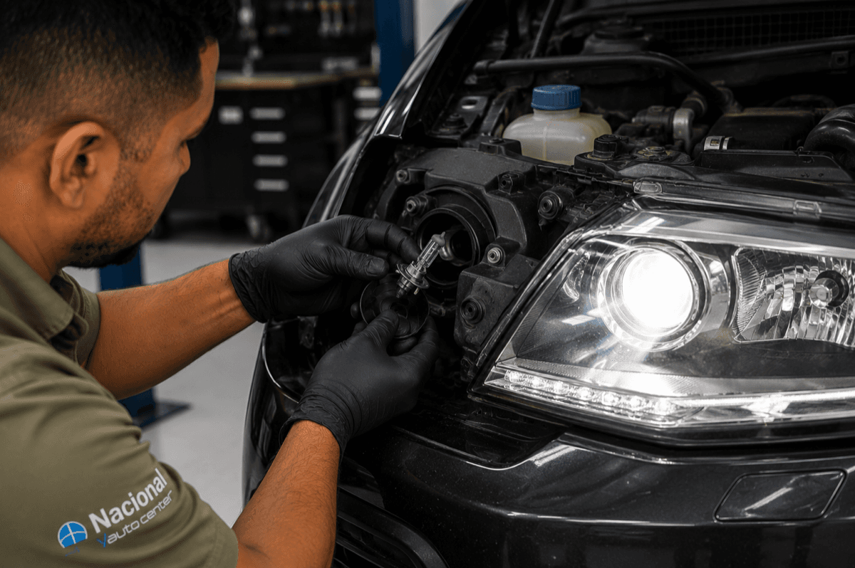 Sistema de Iluminação na Nacional Auto Center em Brasília